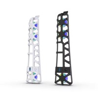 Ventilateur arrière de refroidisseur de contrôle de température de TP5-3538S avec la lumière de RVB pour le ventilateur de refroidissement de l'hôte mince PS5