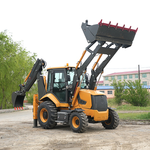 Livraison Gratuite Euro 5 EPA Fabricant Pelle Rétro Chargeuse 4x4 Rétrocaveuse Mini-Pelle Chargeuse Pelleteuse - Product Image 3