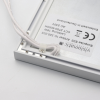 Panneau Edge-Lit, lumière intelligente centrée sur l'humain à rythme circadien à spectre complet pour la conception biophilique du bureau et de la maison