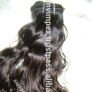 100% cheveux humains non transformés. pas de perte de couleur naturelle pas cher indien vierge remy extension de cheveux brésiliens bouclés - Product Image 1