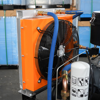 Compresseur d'air à vis diesel portable de haute qualité Kaishan Lgy-3.6/10g, 10 bars, 380V, mobile avec PLC, directement de l'usine