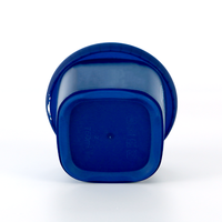 Vente en gros 80ML Rond Logo personnalisé IML Impression Pp Cookie Cracker Contenants Chocolat Biscuit Tasse Récipient en plastique pour les bonbons