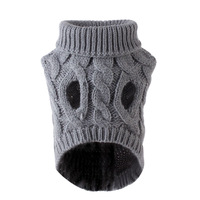 Vêtements pour chiens d'hiver en laine douce et chaude multicolores en gros