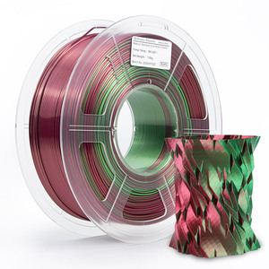 Sunlu — filament pour imprimante 3D, nouvel appareil d'impression en soie pla, double couleur, 1.75mm, grand emballage - Product Image 1