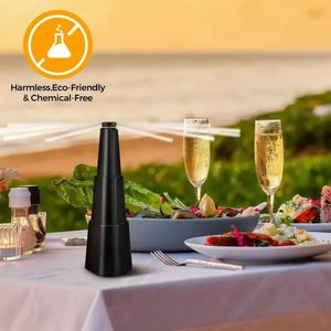 <b>Table</b> Top Wasp Repeller Fan Deterring Party Bbq Multi Function Fly Fans Indoor <b>Outdoor</b> Dinner Fly Spinner - Product Image 2