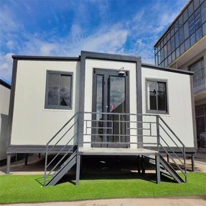 Nhà nhỏ với bánh xe nhà máy giá Modular nhà prefab thép mở rộng container nhà tiền chế với 1 2 3 phòng ngủ - Product Image 2