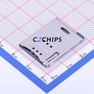 SIM-206 SIM Card Connector SMD Connector Self-Return Type Mini SIM Card Card Holder 1.85mm - Product Image 1