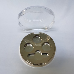 Có Thể Tái Chế Trong Suốt Rõ Ràng Nhựa Eye Shadow Palette Trường Hợp 3 Màu Sắc Mô Hình Rỗng Bao Bì Mỹ Phẩm Container Hộp Nhựa - Product Image 3