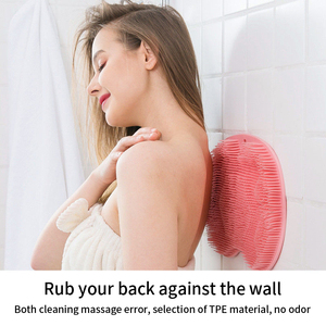 Sanga 2023 Hot Selling Multifunctional Back Cleaning <b>Scrub</b> Soft Silicone Shower Wash Bath Brush for <b>Body</b> - Product Image 4