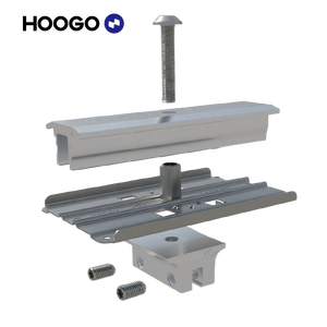 Sistema de Montaje Estructural de Aluminio para Paneles Solares, Aprobado por FM, de Larga Duració<span class=keywords><strong>n</strong></span>, para Techos Comerciales - Product Image 1