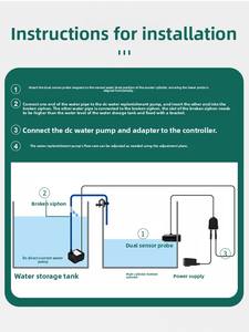 Jebao Modern plastik sessiz balık su yenileyici akıllı otomatik su ekleyerek seviye algılama çevre dostu cihaz için - Product Image 6