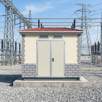 Transformateur de sous-station électrique préfabriqué compact à faible perte de puissance IP32