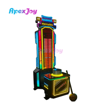 Strongman High Striker II - Máquina de Juego Arcade de Prueba de Fuerza con Martillo de Boxeo, Operada con Monedas, para Carnavales y Eventos