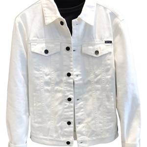 Chaqueta de Hombre para Otoño/Invierno, Estilo Vintage, Bordada, con Parches, Transpirable, Decoración de Botones de Mezclilla, Negra, Tejida - Product Image 1