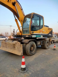 Excavadora de Ruedas HUNDAIY de Segunda Mano 2015-2023 en Venta, Excavadora Hyundai 210W-9 de Segunda Mano a Bajo Precio - Product Image 3