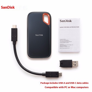 E61500GB 1TB 2TB 4TB 8TB Externo USB3.2 Laptop Portátil SSD Novo Plástico 1050 MB/s Velocidade de leitura/gravação E61 PSSD para Sandisk - Product Image 5