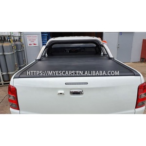 Barra deportiva de acero inoxidable con logotipo personalizado para camioneta, barras enrollables de cama trasera para Toyota Tundra Tacoma Hilux Vigo REVO, precio de fábrica - Product Image 5