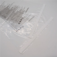 Sac en plastique pour vêtements imprimé en héliogravure, design personnalisé, 100% PE recyclé, enveloppe plate autocollante