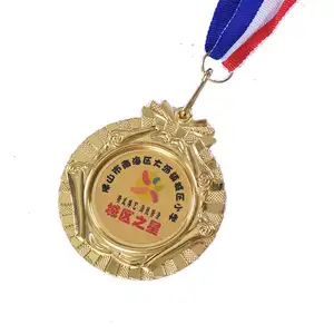 Hot Sale Sports Souvenir Gift Gold Silver Bronze Color Custom Zinc Alloy Cheap Award Medals For Sale