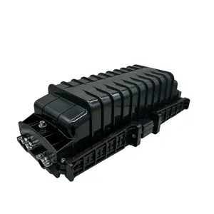 3 Inlet 3 Outlet Ip68 Fiber Enclosure Inline Type PC Material Anti-uv Fiber Splice Closure