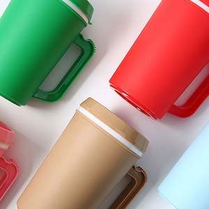 แก้วมัคขนาดใหญ่ลายเสือดาวลายวัวแบบมีหูจับสองชั้นเก็บความร้อนความเย็นได้ พร้อมสกรีนโลโก้ตามสั่ง ราคาถูก ปี 2026 - Product Image 4