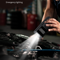 Multi Function Portable 6000MAh Car Jump Starter with Air Compressor Light Tire Inflator