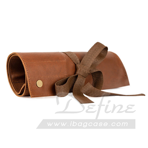 China Supplier Customize Vintage Outdoor <strong>Tool</strong> Wrap Leather <strong>Tool</strong> <strong>Roll</strong> - Product Image 5