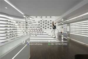 Nuova Vendita Al Dettaglio Negozio di Ottica Grossary Negozio di Visualizzazione di Legno Mobili Rifornimento Della Fabbrica Interni Display Idee di Design Per <span class=keywords><strong>Ottici</strong></span> - Product Image 4
