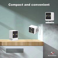 Cámara WiFi, Sistema de Seguridad Interior para el Hogar, Visión Nocturna, Tarjeta TF, Sensor CMOS