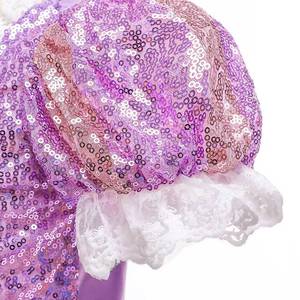Collier et bague Rapunzel pour filles HP avec couronne pour fête d'anniversaire, Halloween, Noël, spectacle, déguisement de princesse - Product Image 4