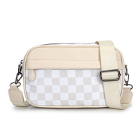 Nouveau Sac Banane Bandoulière à Carreaux 2026 de Haute Qualité – Sac Ceinture Décontracté en Nylon pour Randonnée, Cyclisme et Activités de Plein Air