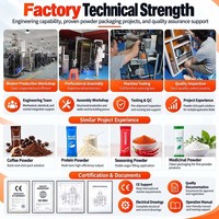 Machine d'emballage automatique 3-en-1 à 4 voies pour poudre de café, haute vitesse, multi-voies, avec scellage arrière pour sachets stick