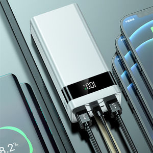 Chargeur portable à grande capacité 40000 mAh avec charge rapide réelle 22,5 W PD QC3.0, 5 sorties, 3 entrées, LED - Product Image 5