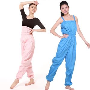 Pantalones de entrenamiento de baile de <span class=keywords><strong>Ballet</strong></span> de nuevo diseño, pantalones deportivos de <span class=keywords><strong>calentamiento</strong></span> para adultos, pantalones de cintura alta, pantalones de chándal de baile Hip Hop - Product Image 3