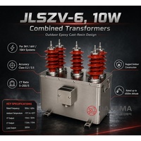 Transformateur combiné 100/5A 10kV JLSZV-6/10W, classe 0.2S, boîte de mesure extérieure