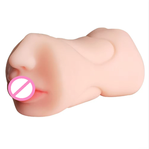 Мастурбатор NOON Model Airplane Cup, двойной, с двумя отверстиями, реалистичный, инвертированный, анальный, для мужчин, товары для взрослых - Product Image 2