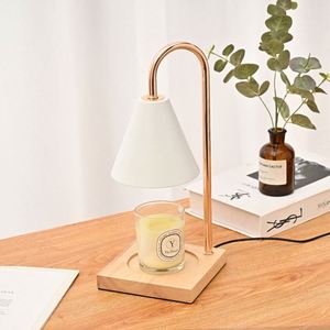Lampes à bougies parfumées vintage en gros, design élégant, à intensité variable, pour la décoration intérieure de chambre à coucher, lampes à bougies chauffantes - Product Image 4