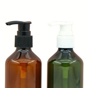 Wholesale <b>200ML</b> 300Ml 500Ml Empty Transparent Shower Gel <b>Bottle</b> Amber Plastic Pet Lotion Pump Shampoo <b>Bottle</b> With Lotion Pump - Product Image 4