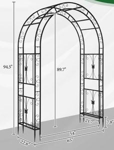 <span class=keywords><strong>Arche</strong></span> de jardin en <span class=keywords><strong>fer</strong></span> <span class=keywords><strong>forgé</strong></span> de haute qualité pour mariage, support DDP vers les États-Unis et l'Europe, <span class=keywords><strong>arche</strong></span> de jardin japonaise en métal pour l'extérieur - Product Image 2