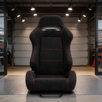 Chaise de simulateur inclinable style LK SR3, chaise de jeu de course robuste avec rail coulissant, montage universel