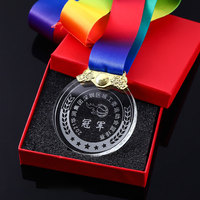Medallas de Cristal Personalizadas Baratas al por Mayor en la UE con Grabado, Trofeos Escolares, Medallas y Placas de Competición