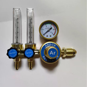 Régulateur de débit d'argon à double tube 1-25 Lpm pour soudage au gaz argon - Product Image 1