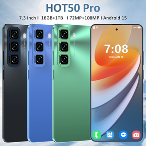 โทรศัพท์มือถือ Hot50 <span class=keywords><strong>Pro</strong></span> ระบบ Android หน้าจอ Incell ขนาด 7.3 นิ้ว ความจุ 16G+1TB รองรับ 4G แท้ เวอร์ชันสากล สมาร์ทโฟน ขายดี - Product Image 3