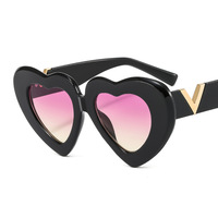 Hot Fashion luxe bon design lunettes de soleil nouvelles lunettes de soleil surdimensionnées en plastique italien femmes hommes