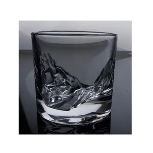 2023 New Design Wholesale Crystal Whiskey Glasses Grand Canyon Whiskey Glass