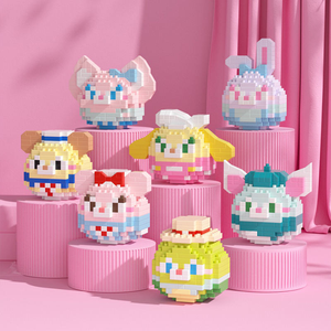 Mini Bloques de Construcción, Huevo Damo, Dibujos Animados, Anime, Kulomi, Perro Canela, Micro Partículas, Rompecabezas, Juguete de Ensamblaje, Ladrillos, Muñecas - Product Image 3