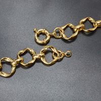 Bijoux de mode en gros personnalisés, bijoux de mariage de luxe plaqués or de Dubaï pour femmes