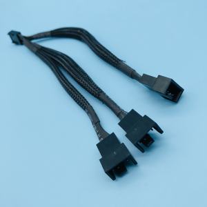 4ピン1メス-2オスYスプリッターPWMファン電源コンバータアダプターハーネスケーブルPCコンピューター用 - Product Image 4