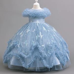 Vestido <span class=keywords><strong>de</strong></span> Princesa Largo <span class=keywords><strong>de</strong></span> Tul <span class=keywords><strong>para</strong></span> <span class=keywords><strong>Niñas</strong></span> al por Mayor, con Estampado <span class=keywords><strong>de</strong></span> Mariposas, Mangas con Volantes, Vestido <span class=keywords><strong>de</strong></span> Fiesta Abullonado <span class=keywords><strong>para</strong></span> <span class=keywords><strong>Cumpleaños</strong></span> <span class=keywords><strong>de</strong></span> Verano <span class=keywords><strong>de</strong></span> <span class=keywords><strong>Niñas</strong></span> Pequeñas - Product Image 3