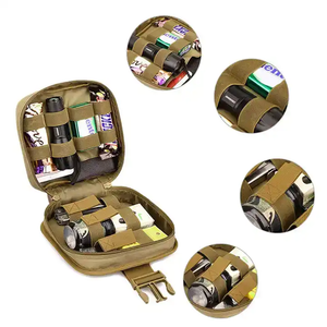 <span class=keywords><strong>Kit</strong></span> pertolongan pertama medis taktis dompet kaki Drop Molle utilitas Fanny tas sabuk paha - Product Image 4